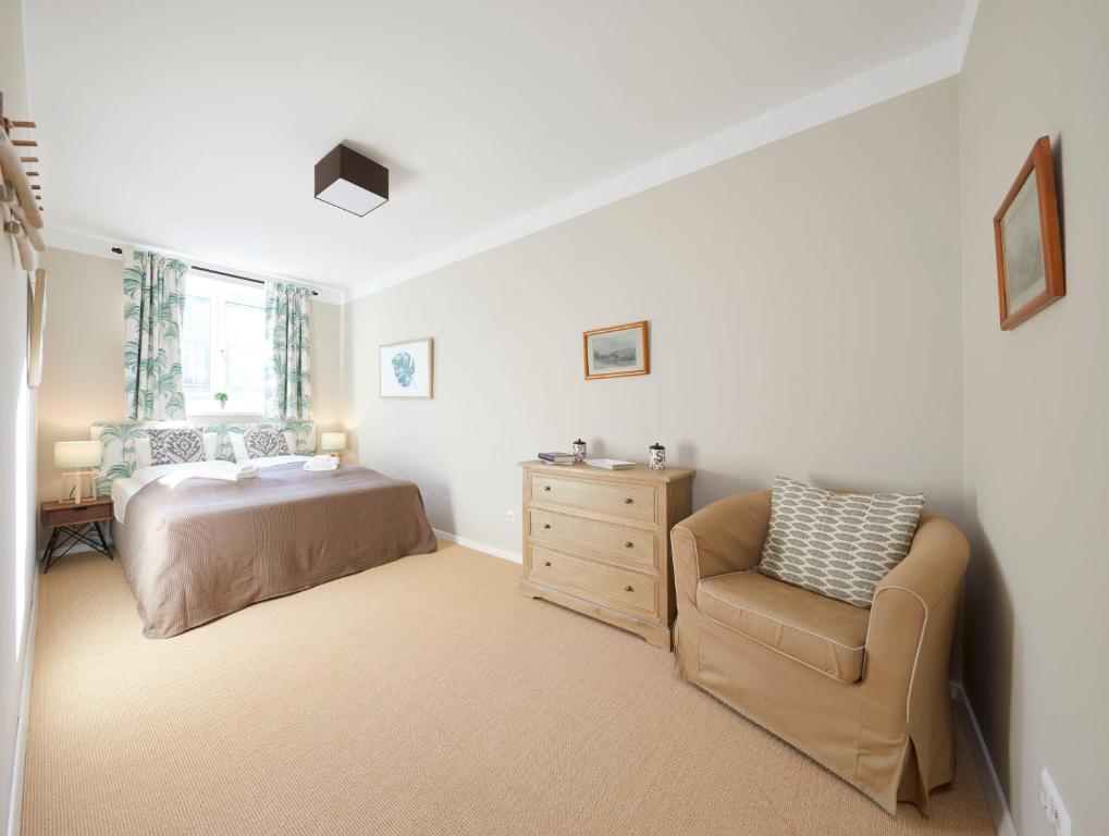 Postel nebo postele na pokoji v ubytování Vienna Penthouse 2