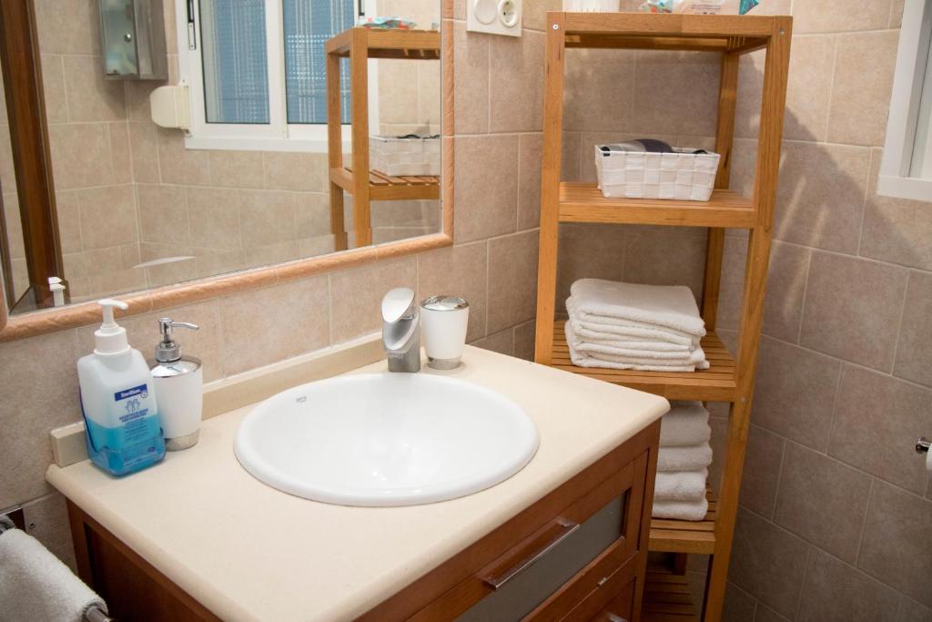 Kúpeľňa v ubytovaní Apartamento E&R Málaga Centro- Parking gratis