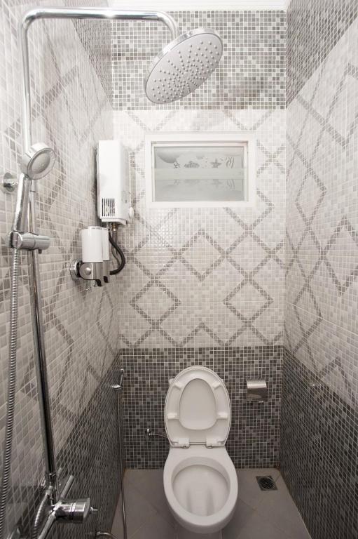 Koupelna v ubytování Huis Van Gustafine Floor 1