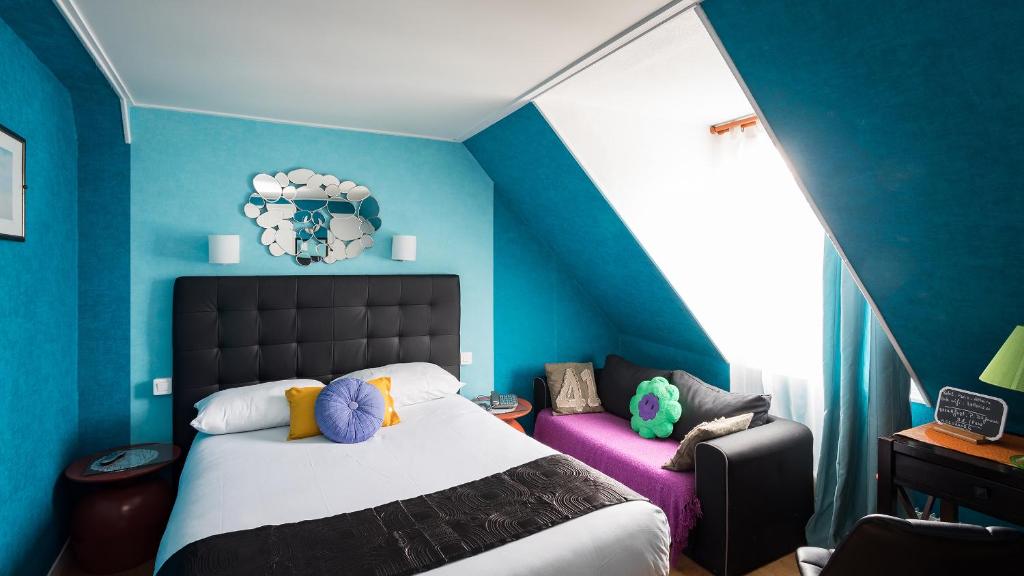 Hôtel Paris Voltaire - Resim 11