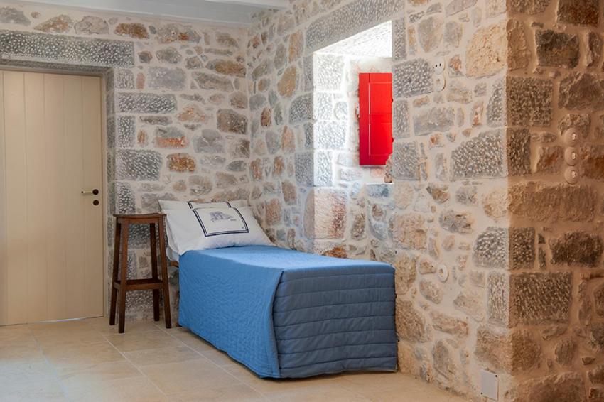 Postel nebo postele na pokoji v ubytování Limeni Villa