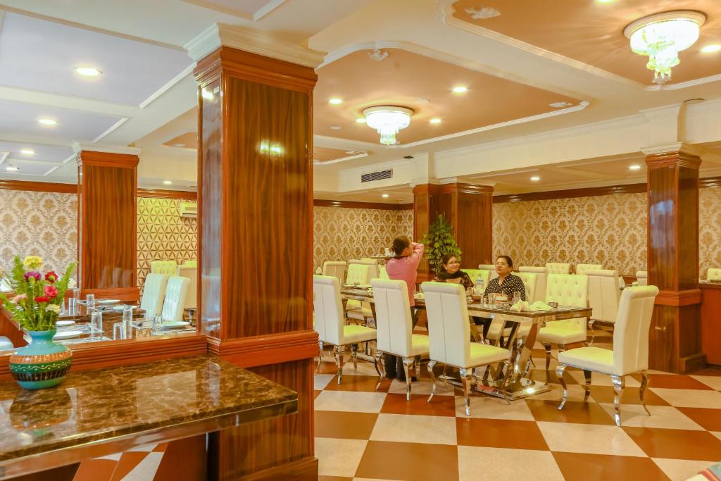 Posezení v ubytování Hotel Vaishali