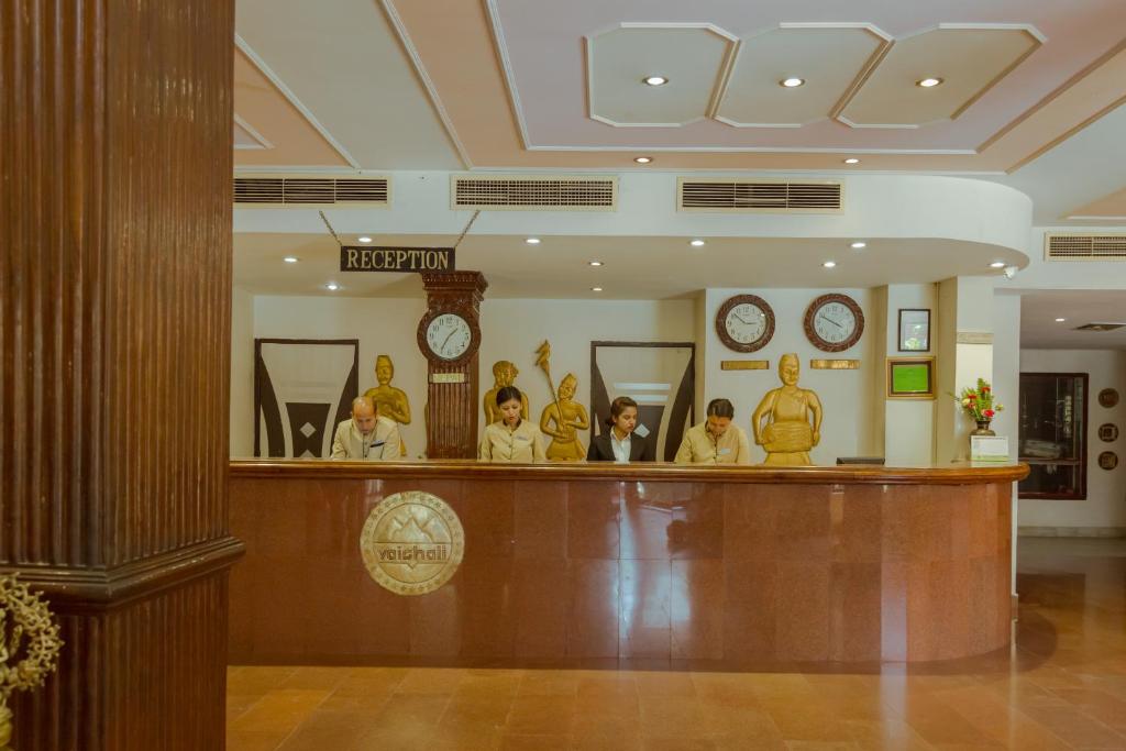 Vstupní hala nebo recepce v ubytování Hotel Vaishali