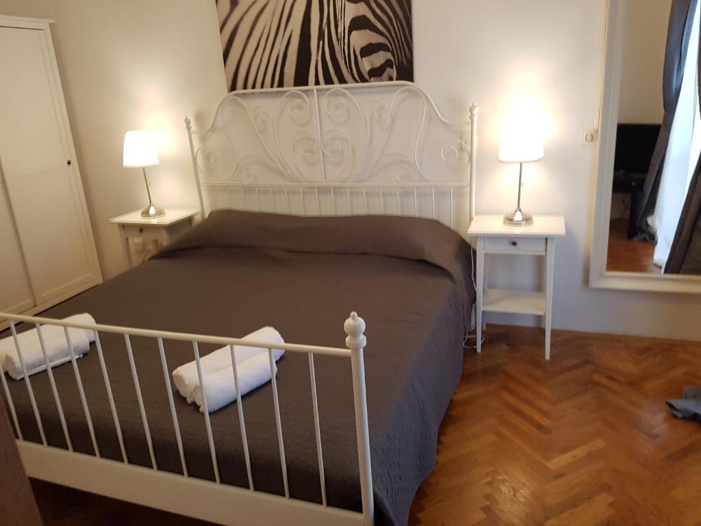 Кровать или кровати в номере Villa Franovic