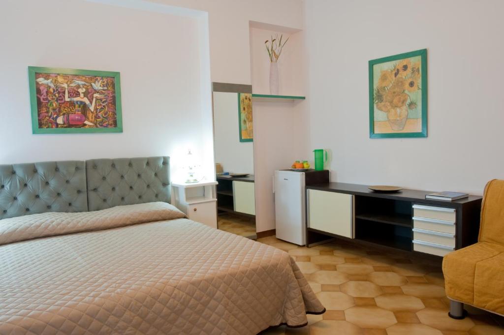 Postel nebo postele na pokoji v ubytování B&B Nova Siri