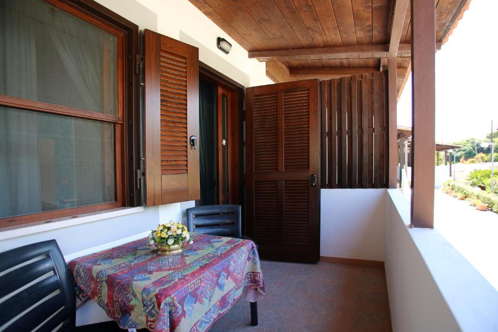Balkón nebo terasa v ubytování Hotel Parco Carabella