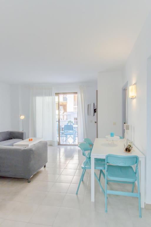Posezení v ubytování Apartamentos Lago