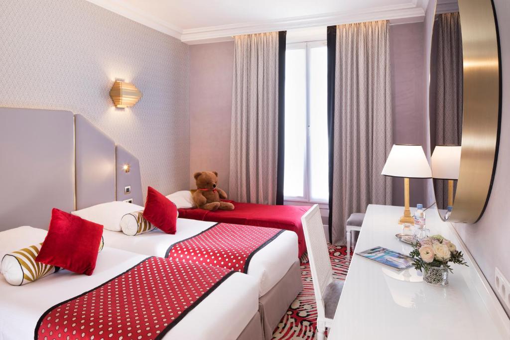 Hôtel Victor Hugo Paris Kléber - Resim 32