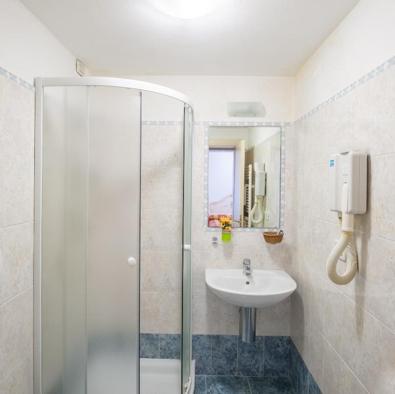 Koupelna v ubytování Hotel Il Mercante di Venezia