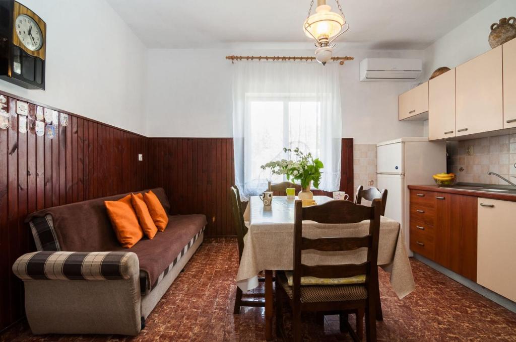 Kuchyň nebo kuchyňský kout v ubytování Apartments Cvita Ugljan
