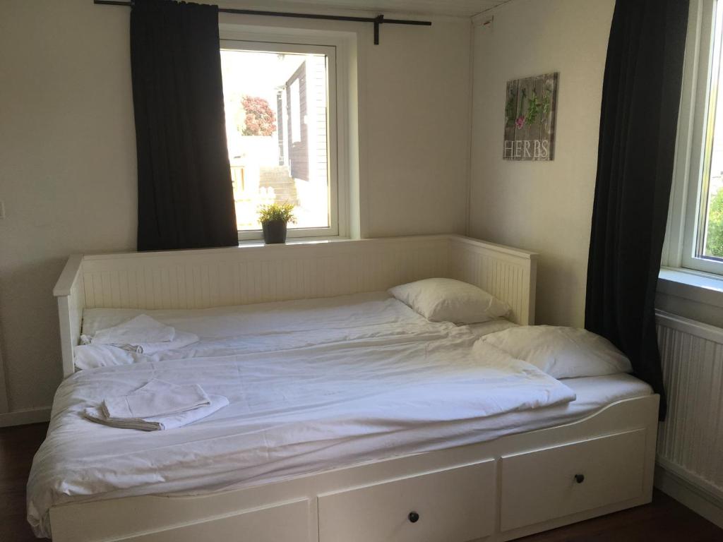 Postel nebo postele na pokoji v ubytování Gamla Bryggeriet Bed & Breakfast