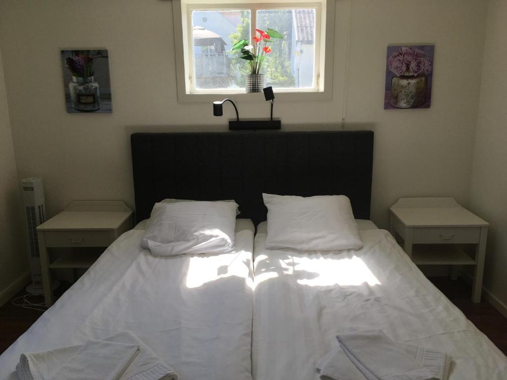 Postel nebo postele na pokoji v ubytování Gamla Bryggeriet Bed & Breakfast