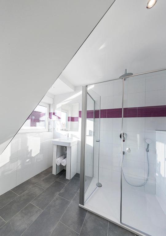 Koupelna v ubytování Hotel Tommasi