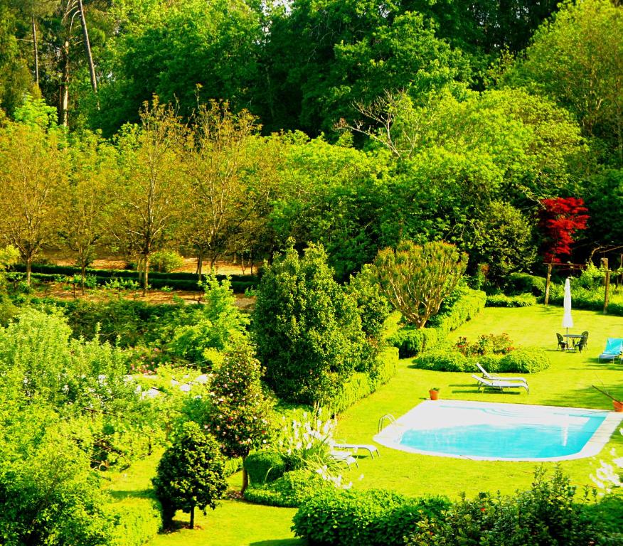 Zahrada ubytování Casa de Sezim