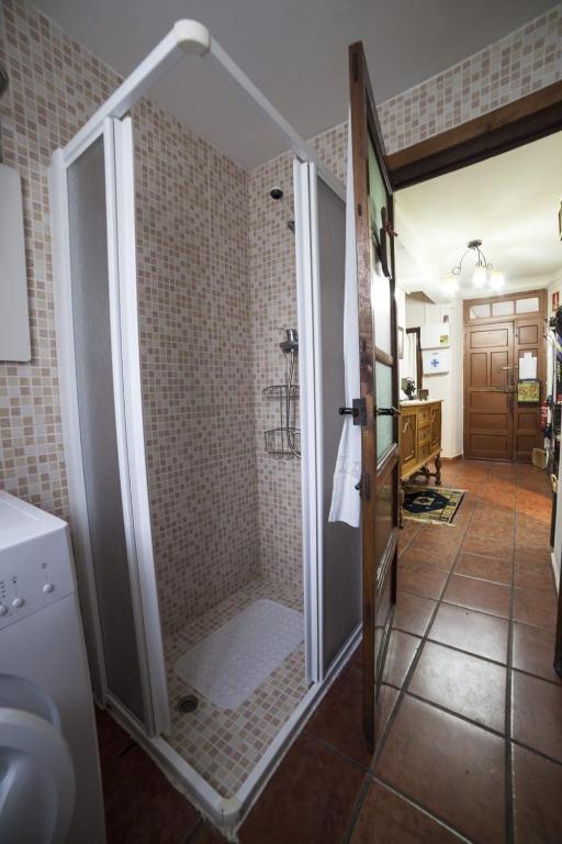 Koupelna v ubytování Casa Rural Calecha