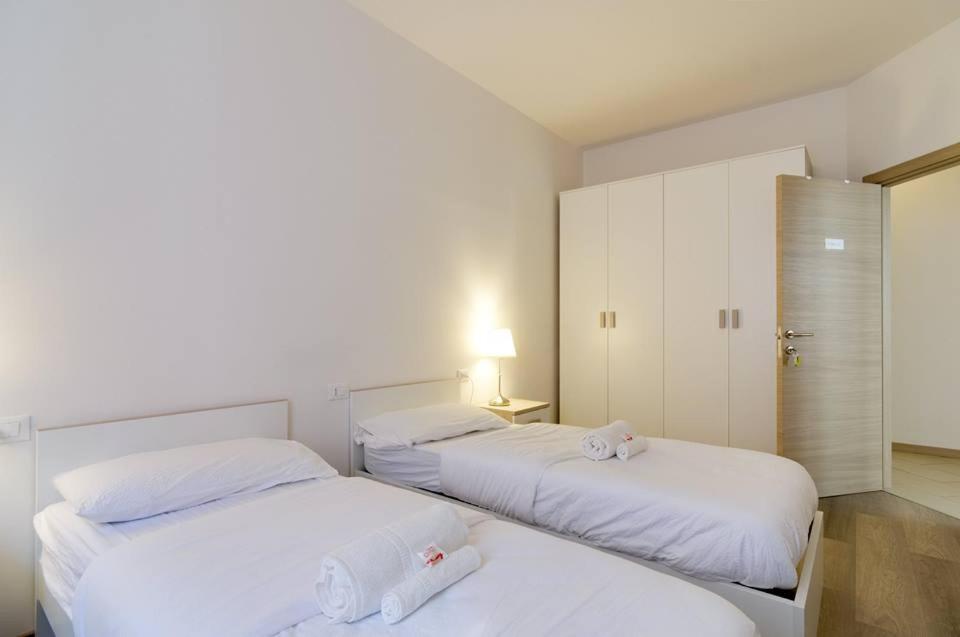 Postel nebo postele na pokoji v ubytování B&B and Apartments Armando Diaz