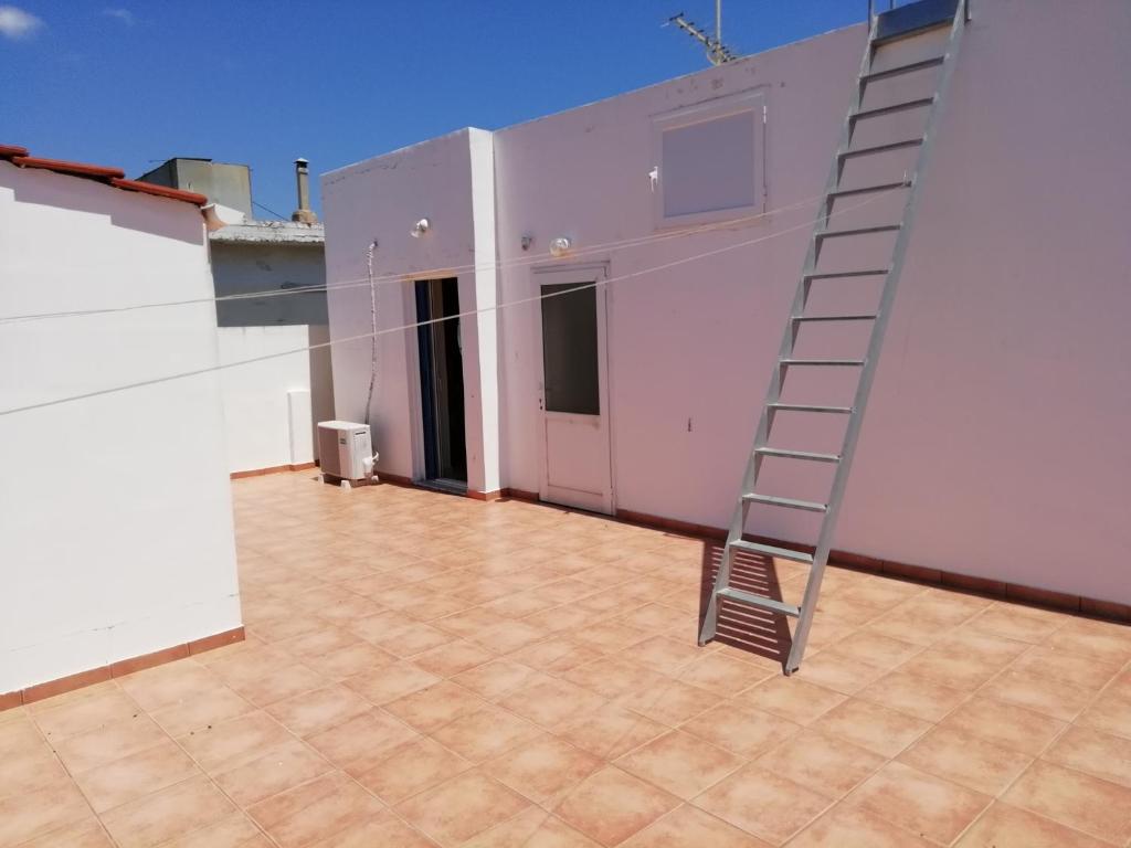 Budynek, w którym mieści się apartament