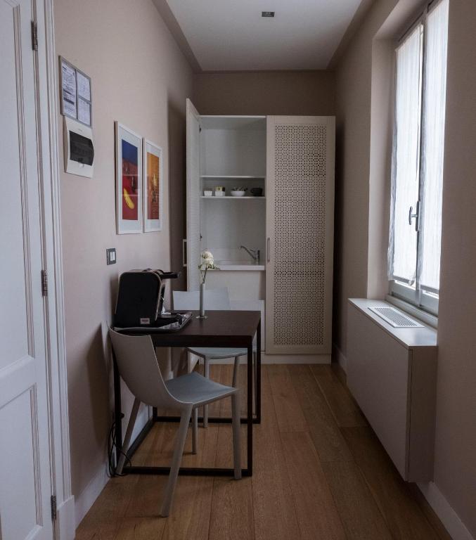 Kuchyň nebo kuchyňský kout v ubytování Escalus Luxury Suites Verona