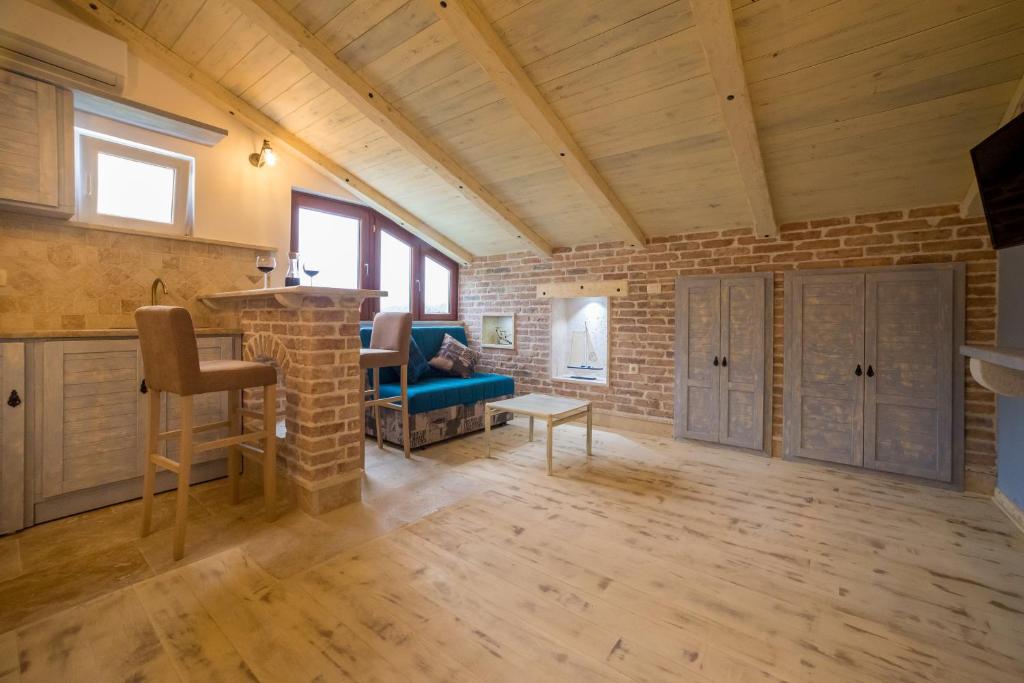 Posezení v ubytování Medin Apartments BluVista