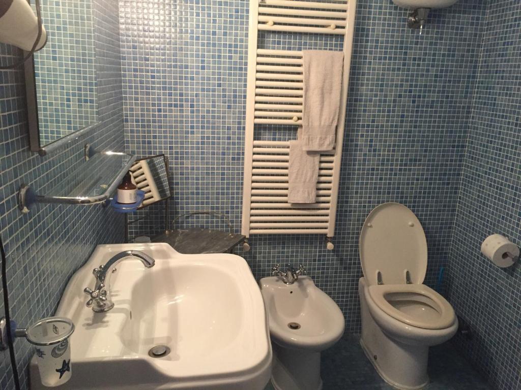 Kúpeľňa v ubytovaní Casa Fornaciari