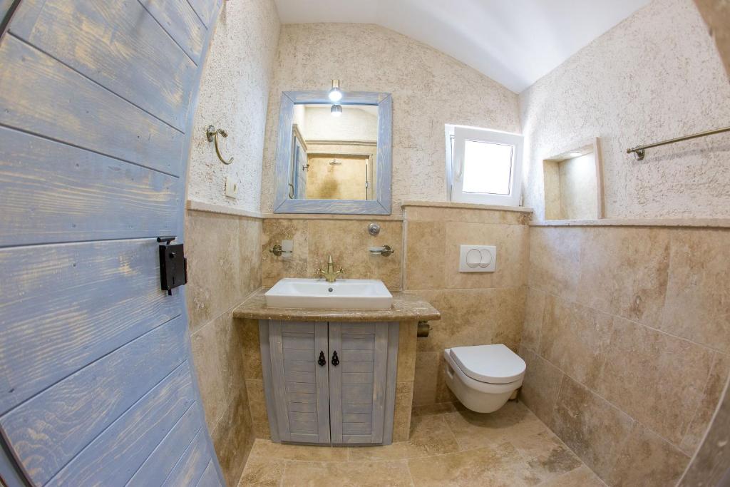 Koupelna v ubytování Medin Apartments BluVista