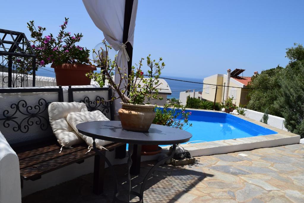 Saronida Sea View with pool