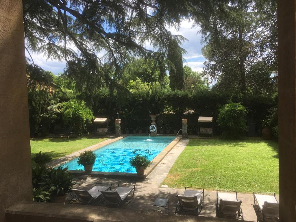 Bazén v ubytování Park Palace Hotel nebo v jeho okolí