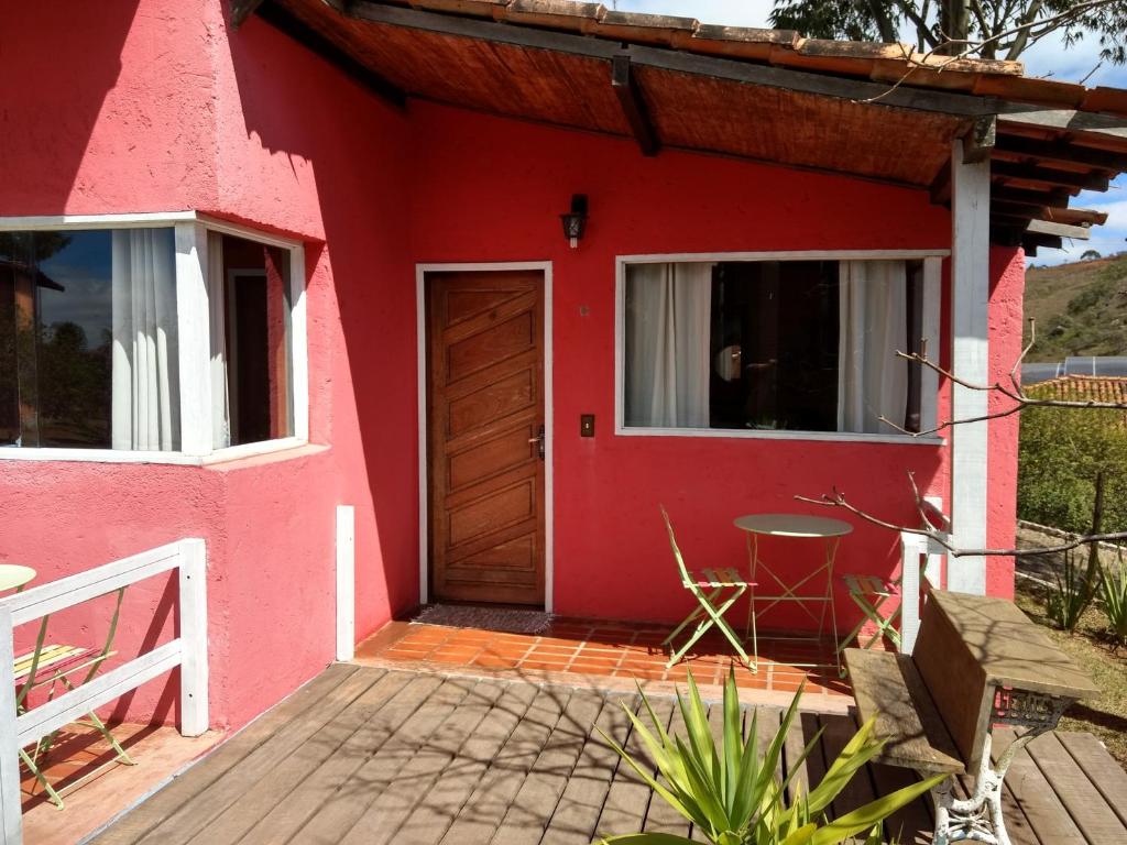 Pousada Ecologica Vale das Cores - Chalet Met één Slaapkamer