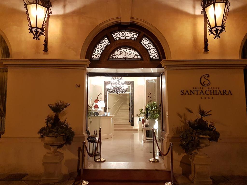 Exteriér nebo vchod ubytování Suite Hotel Santa Chiara