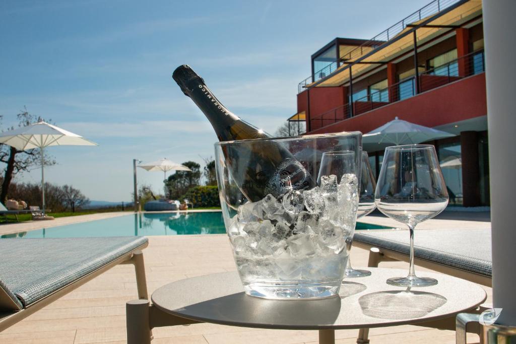 Nápoje v ubytování Buonamico Wine Resort