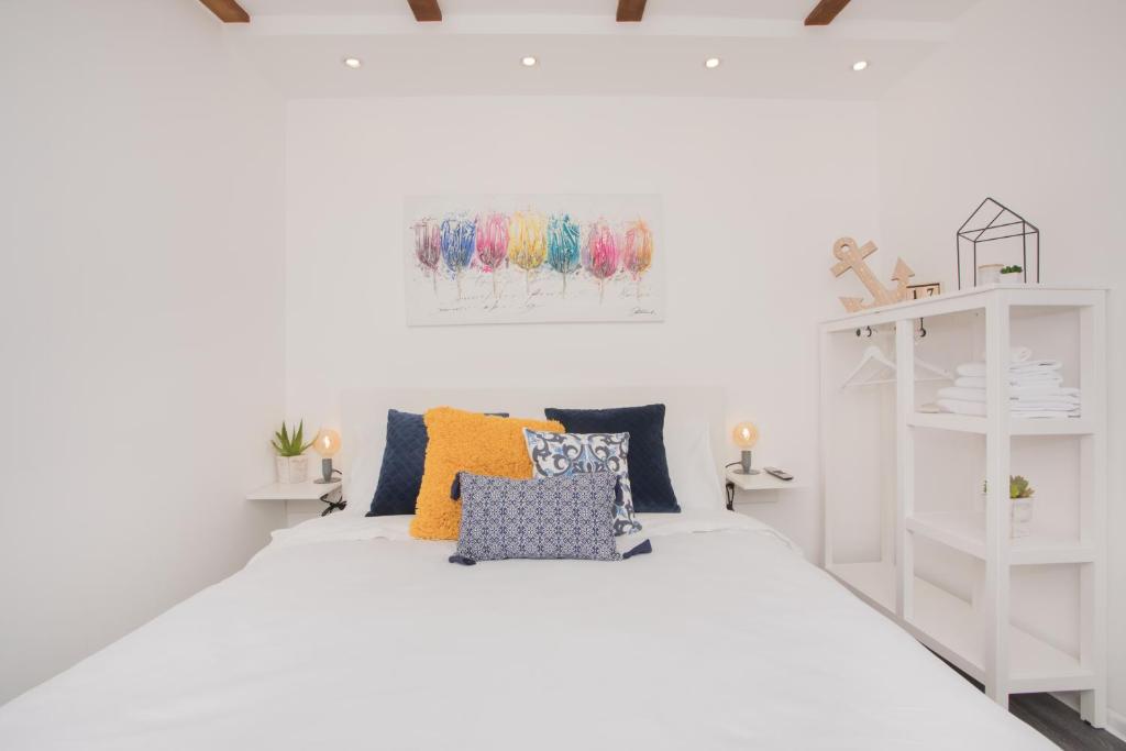 Posteľ alebo postele v izbe v ubytovaní Studio Apartment Škatula