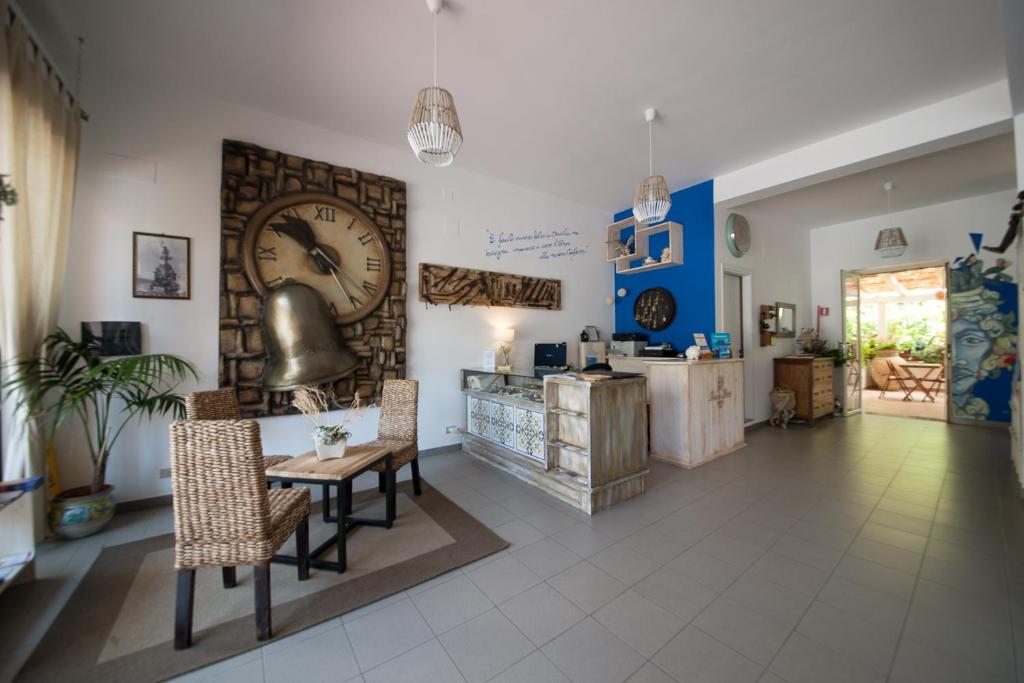Posezení v ubytování Hotel Donna Rosa