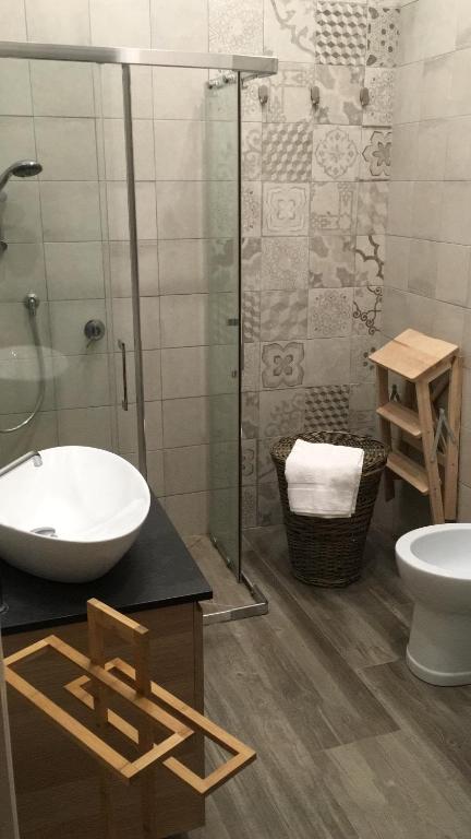 Kúpeľňa v ubytovaní Perla Marina