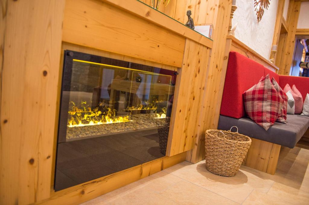 Posezení v ubytování Hotel Garni Haus Tyrol