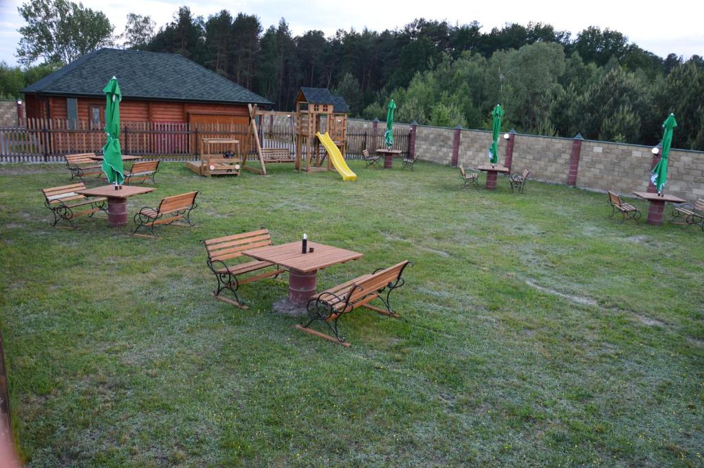 Herní místnost nebo prostor pro děti v ubytování Pulemchanka