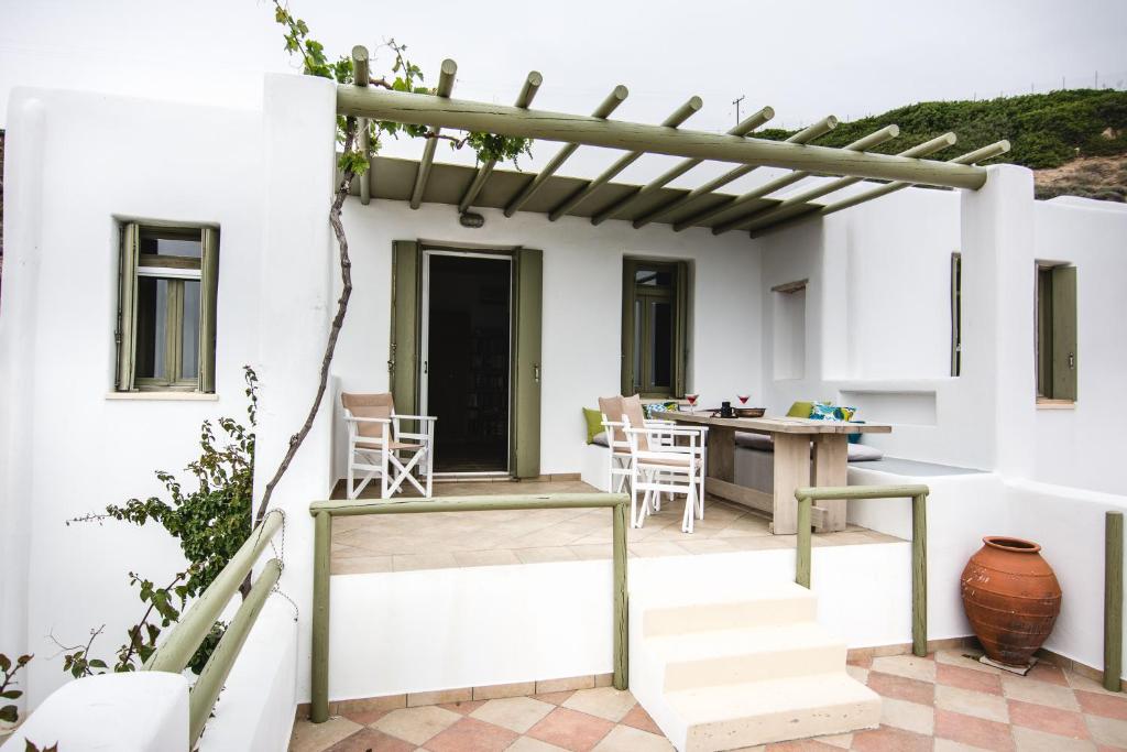 Balkón nebo terasa v ubytování Plori House