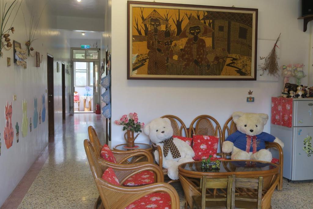 Posezení v ubytování Lisin Village Homestay