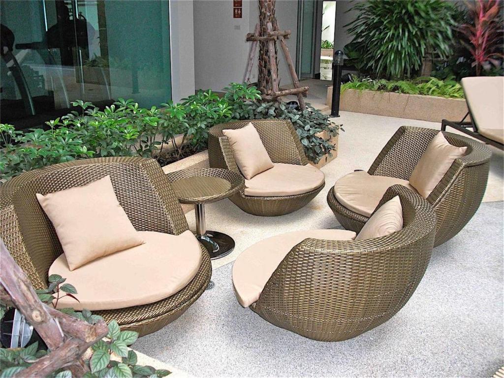 Posezení v ubytování Art Patong Residence
