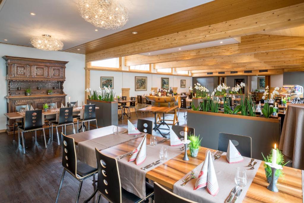 Restaurace v ubytování Hotel Meiringen