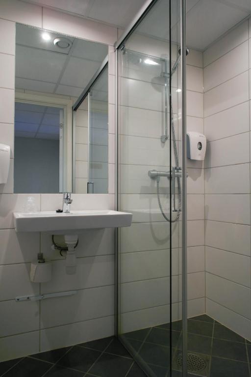 Koupelna v ubytování Quality Hotel Augustin