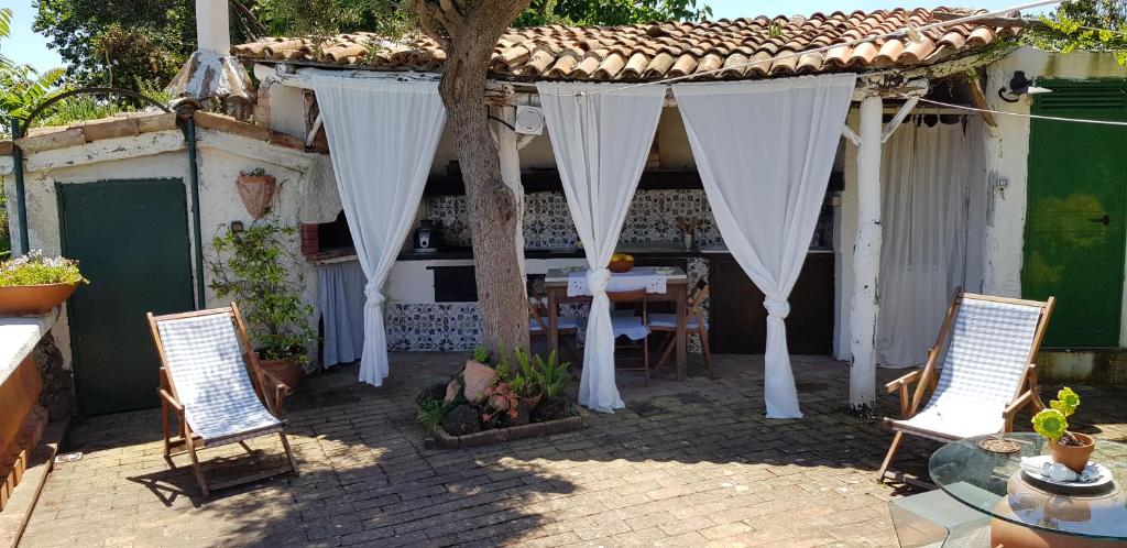 Patio nebo venkovní prostory v ubytování Summer Paradise