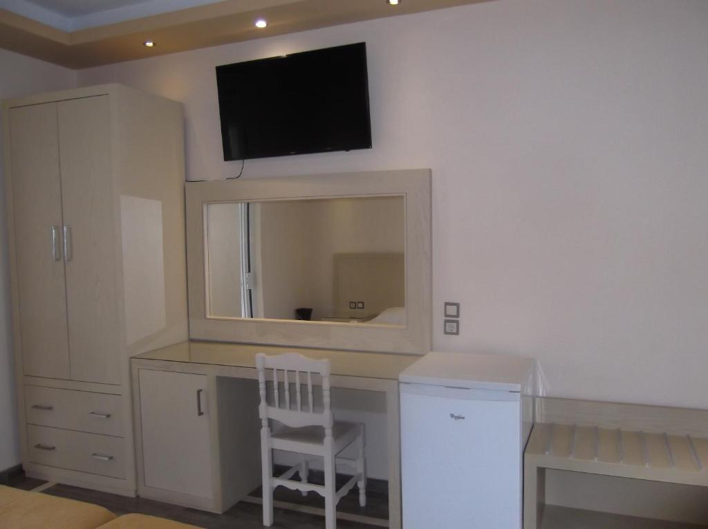 Kuchyň nebo kuchyňský kout v ubytování Mariana Hotel