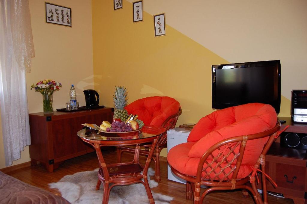 Część wypoczynkowa w obiekcie Villa Orchidea