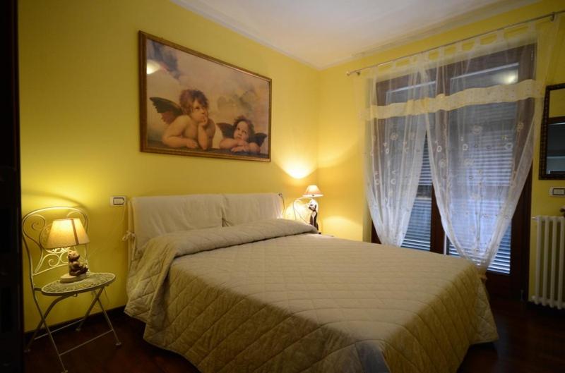 Postel nebo postele na pokoji v ubytování Mirbea