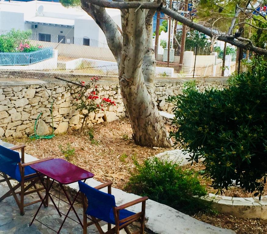 Vonkajšia záhrada v ubytovaní House in Kamares - Sifnos