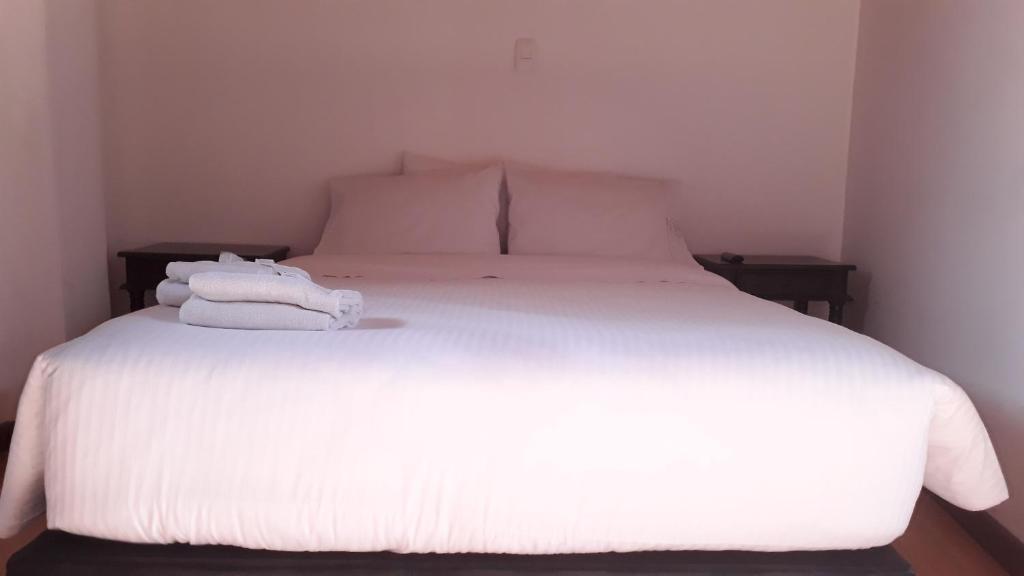 Postel nebo postele na pokoji v ubytování Mongui Plaza Hotel