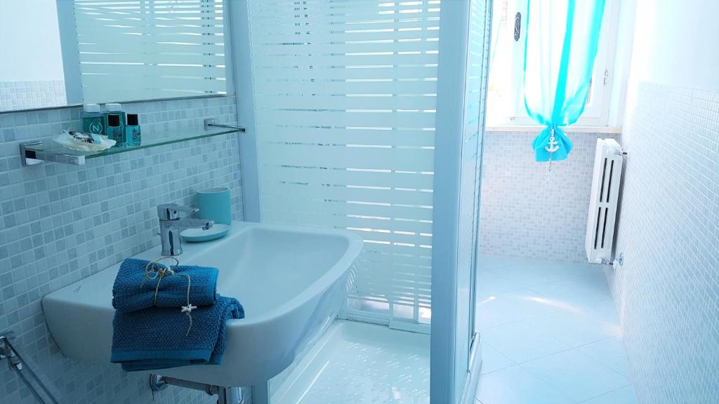 A bathroom at Casa Vanni