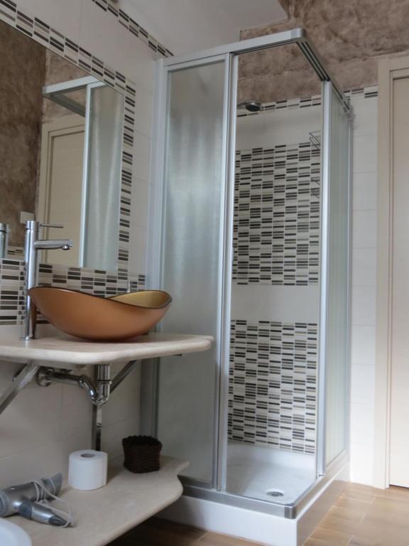 Łazienka w obiekcie Appartamento Vacanze a Manciano