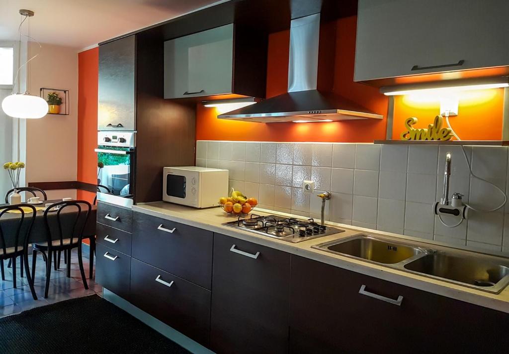 Kuchyňa alebo kuchynka v ubytovaní Apartment Kaya