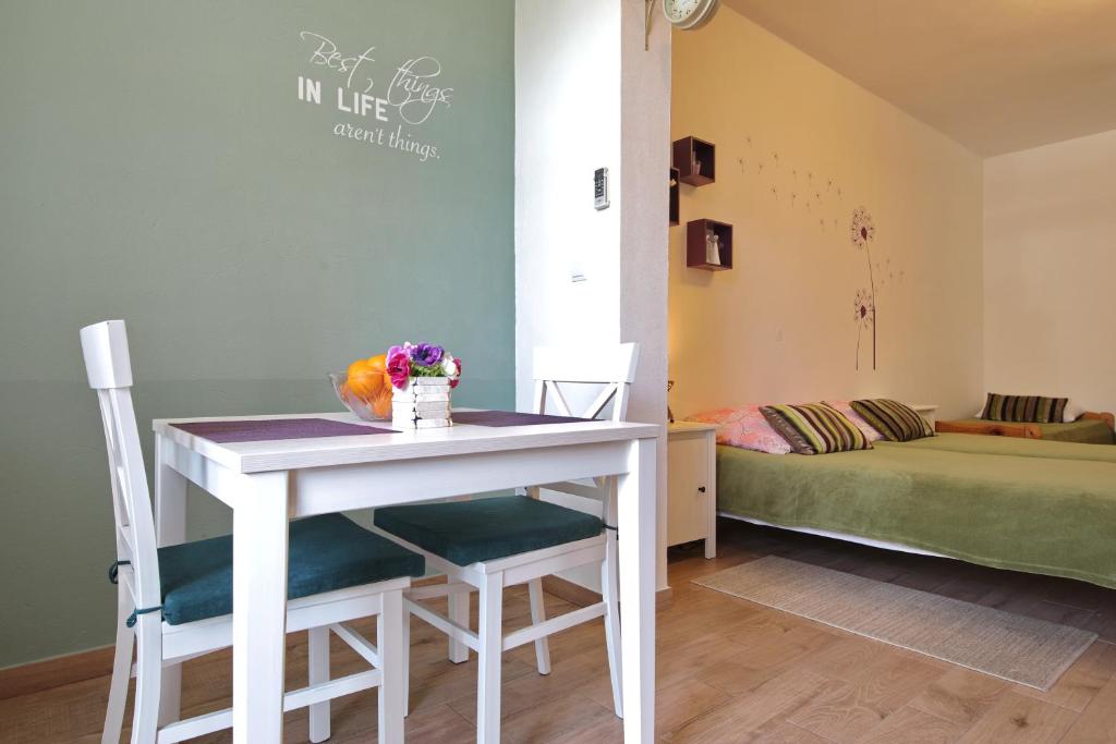 Posteľ alebo postele v izbe v ubytovaní Studio close to the beach - Zadar Borik